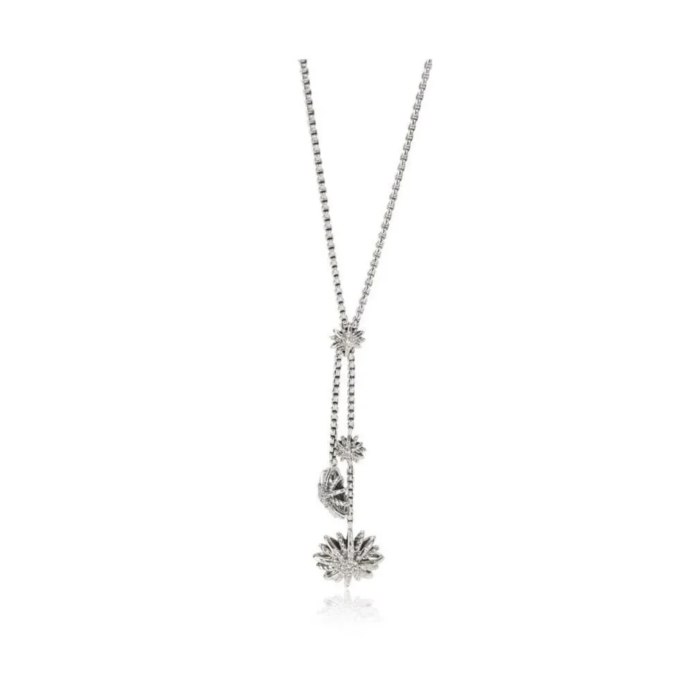 David Yurman Starburst Diamond Drop Necklace